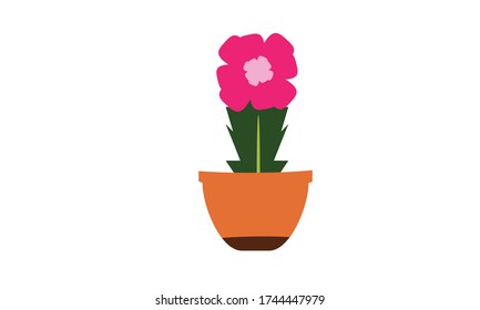 Cute and beautiful cactus for decoration,Vector flower concept.