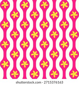 Cute And Beautiful Floral Seamless Pattern Vector