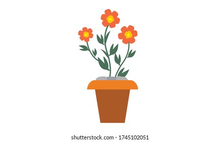 Cute and beautiful small flower for decoration,Vector flower concept.