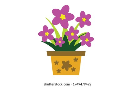 Cute and beautiful small flower for decoration,Vector flower concept.