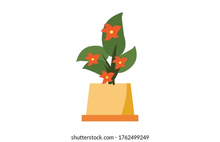 Cute and beautiful small flower for decoration,Vector flower concept.
