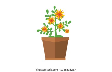 Cute and beautiful small flower for decoration,Vector flower concept.
