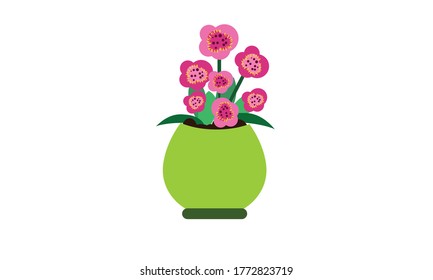Cute and beautiful small flower for decoration,Vector flower concept.