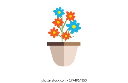 Cute and beautiful small flower for decoration,Vector flower concept.