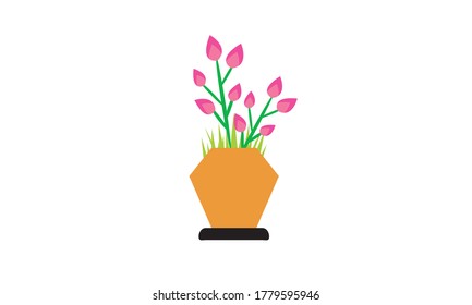 Cute and beautiful small flower for decoration,Vector flower concept.