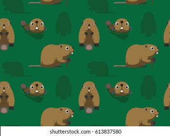Cute Beaver Wallpaper