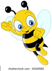 Cute bee