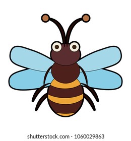 Cute bee cartoon