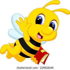 Cute Bee Cartoon