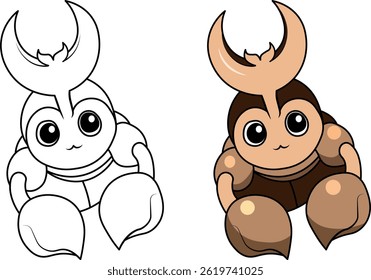 Cute bee coloring pages for kids and adults