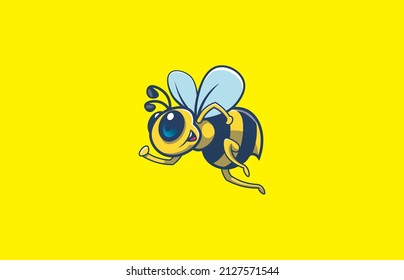 Cute bee mascot for your company