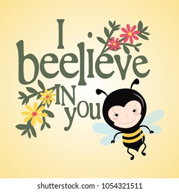 Cute Bee wordart