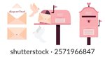 A cute big set for Valentine