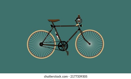 archivo vectorial de fondo de pantalla de bicicleta lindo 