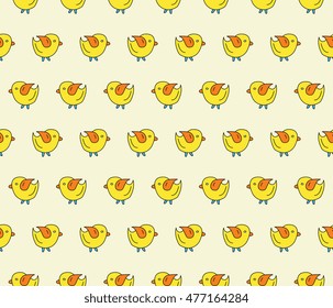 Cute bird background