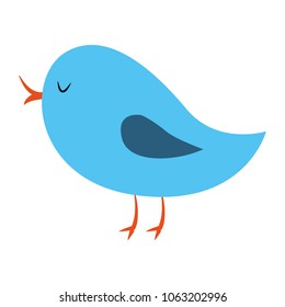 Cute bird cartoon