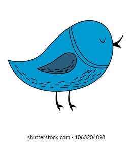 Cute bird cartoon