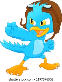 cute bird cartoon