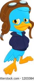 cute bird cartoon