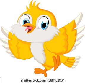 Cute Bird Cartoon Stock Vector (Royalty Free) 388482004