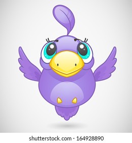 Cute bird character