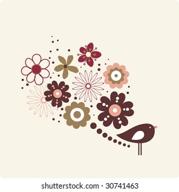 cute bird design