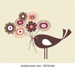 cute bird design