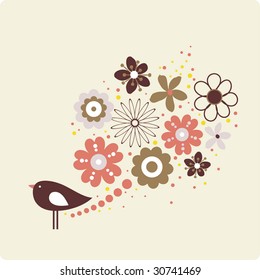 cute bird design
