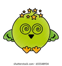 cute bird expression comic