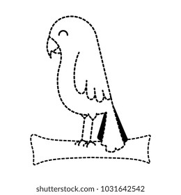 cute bird isolated icon