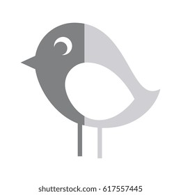 cute bird isolated icon