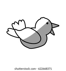 cute bird romantic concept