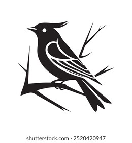 El Arte vectorial lindo de la silueta del pájaro ofrece diseños encantadores, minimalistas del pájaro perfectos para los proyectos creativos. Estos Vectores sencillos y versátiles añaden un toque divertido y natural a varios trabajos de diseño.