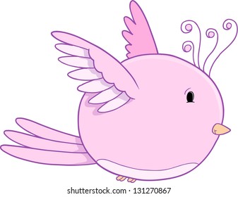 Cute Bird Vector Art