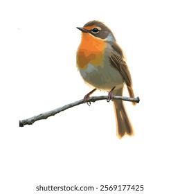a cute bird vector illustration