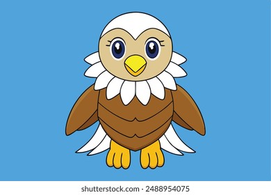 Cute Bird Vector Illustration: Cartoon, Clipart, and Line Art Design