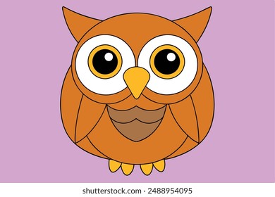 Cute Bird Vector Illustration: Cartoon, Clipart, and Line Art Design