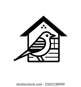 Ilustración vectorial de pájaro lindo | Diseño de dibujos animados, Clipart y líneas de arte Diseño de Vector de aves con encanto, ideal para proyectos divertidos e ilustraciones creativas