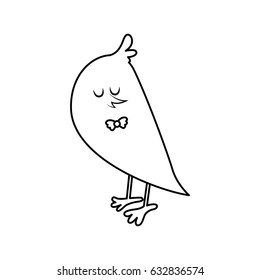 Cute birdie cartoon