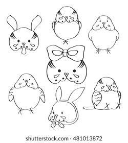 Cute birds.