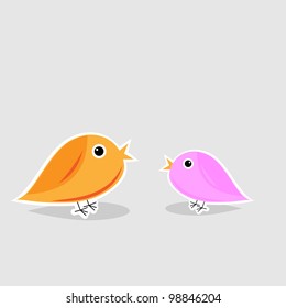 Cute birds