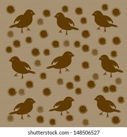 cute birds pattern