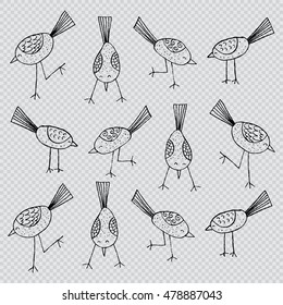 Cute Birds pattern