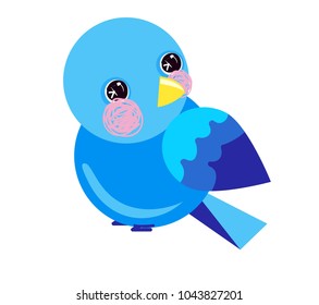 Cute Birds Vector Illustration, Decor elements