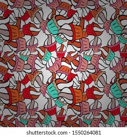 Cute birthday background on black, white and pink. Wrapping paper. Sweets background design. Cupcake seamless pattern. Vector illustration.