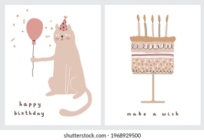 4,121 Funny Birthday Girl Cake Stock Vectors, Images & Vector Art |  Shutterstock