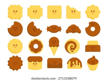 Symbol für süßes Biscuit-Zeichen