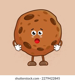Cute Biscuit Character, This cute little biscuit is perfect for adding a touch of sweetness to any project