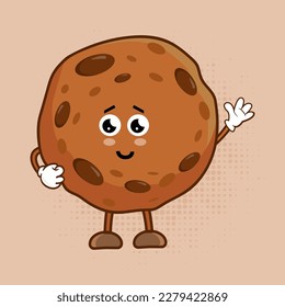 Cute Biscuit Character, This cute little biscuit is perfect for adding a touch of sweetness to any project
