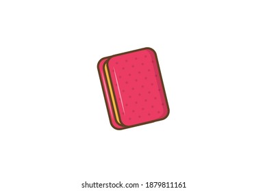 Cute Biscuits Food Icon Design